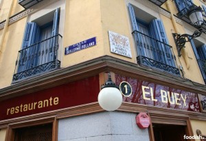 Restaurant El Buey in Madrid