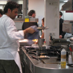 Sergio kookt in Restaurant Oud Sluis