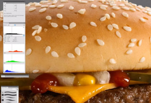 Hamburger fotografie Photoshop